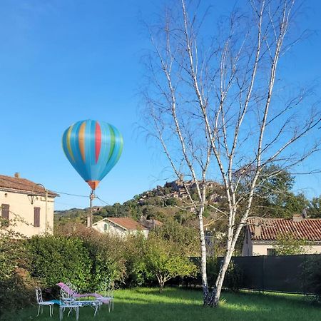 La Jolie Vue Et La Maison De La Tour- Cordes-Sur-Ciel Les Cabannes  Exterior foto