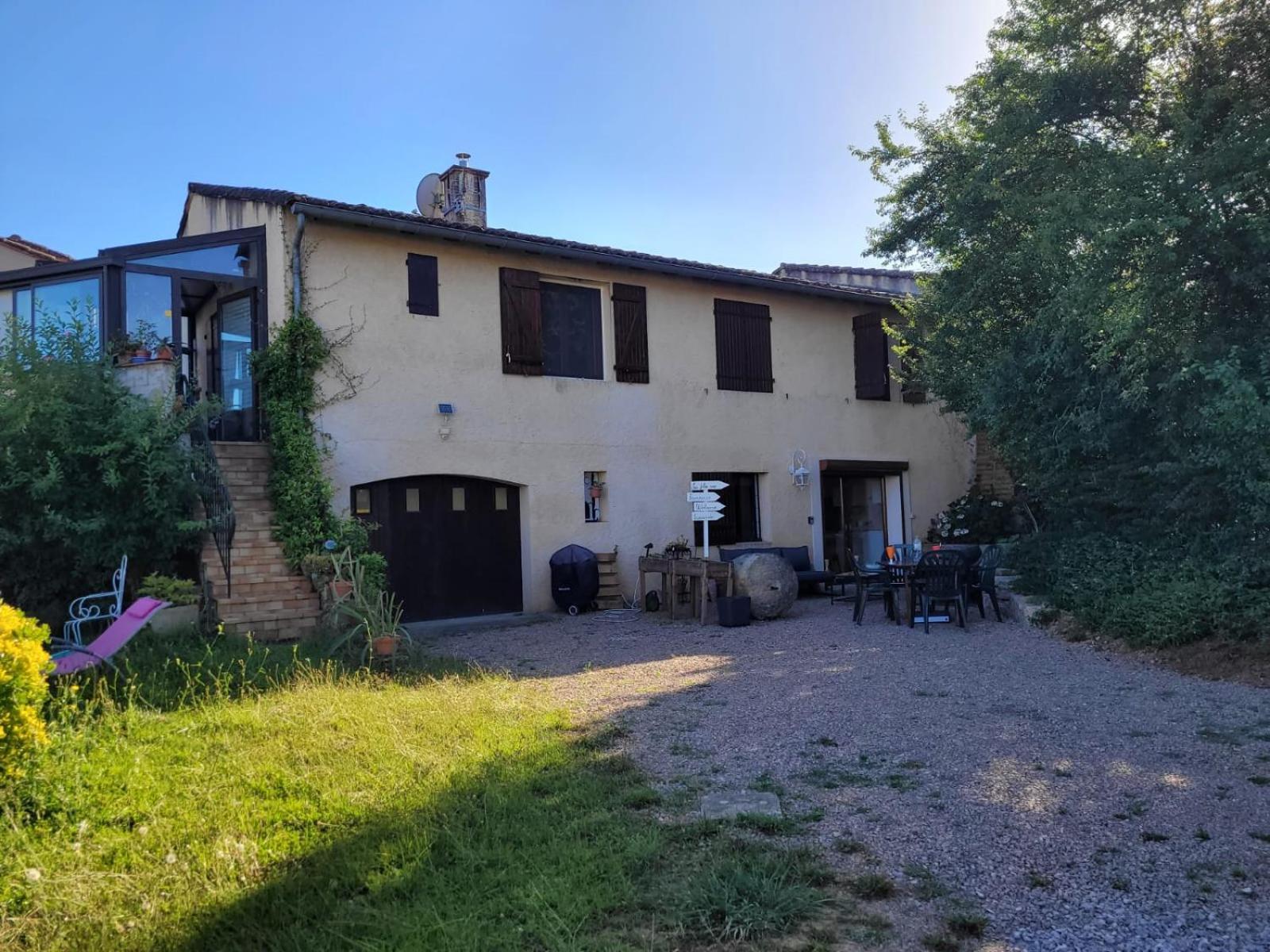 La Jolie Vue Et La Maison De La Tour- Cordes-Sur-Ciel Les Cabannes  Exterior foto