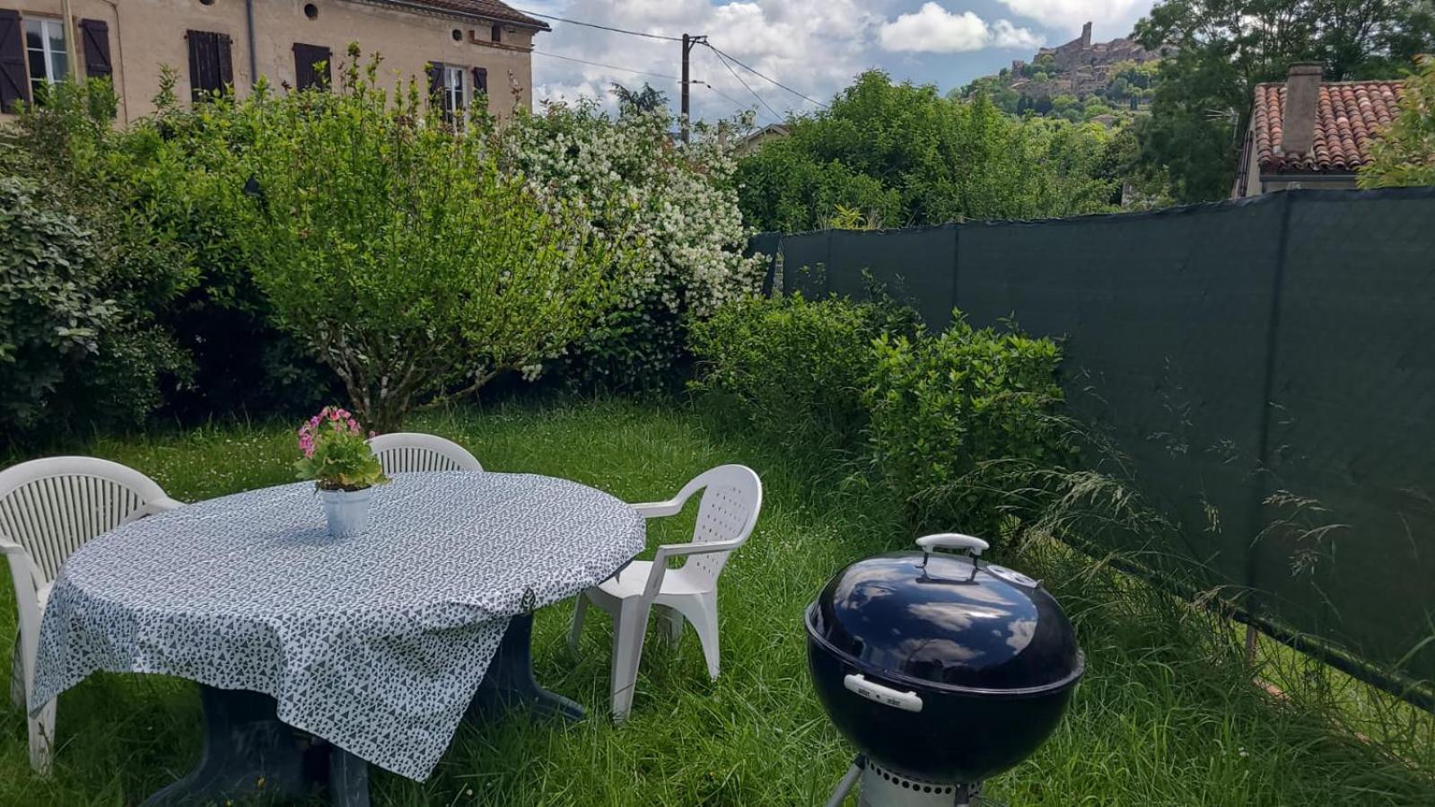 La Jolie Vue Et La Maison De La Tour- Cordes-Sur-Ciel Les Cabannes  Exterior foto